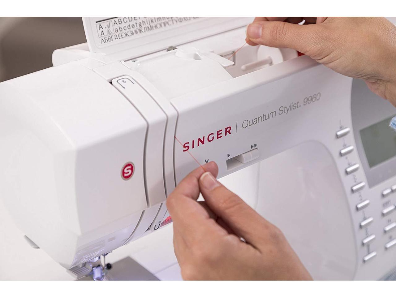 Singer 9960 Quantum Stylist 600 Stitch Computerized Sewing Machine with
