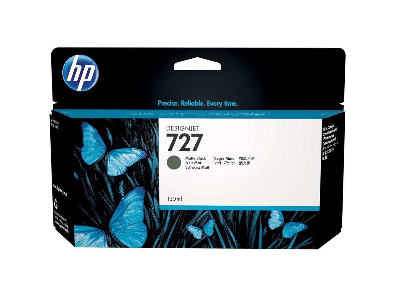 Картридж с чернилами HP 727 с высоким расходом - Фото черного цвета