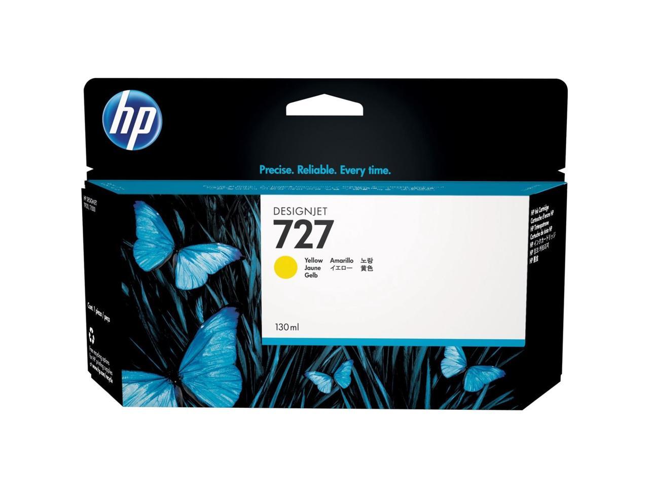 Картридж с чернилами HP 727 High Yield - желтый