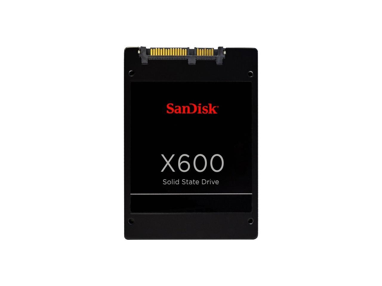 SANDISK CORPORATION SD9TB8W-512G-1122 SANDISK X600 SED 2.5 SATA SSD