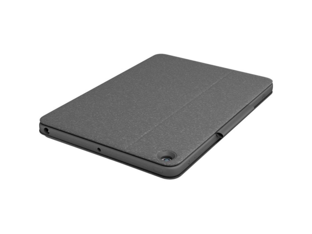 Logitech Combo Touch Keyboard/Cover Case for 12.9″ Apple iPad Pro 5th Gen Gray