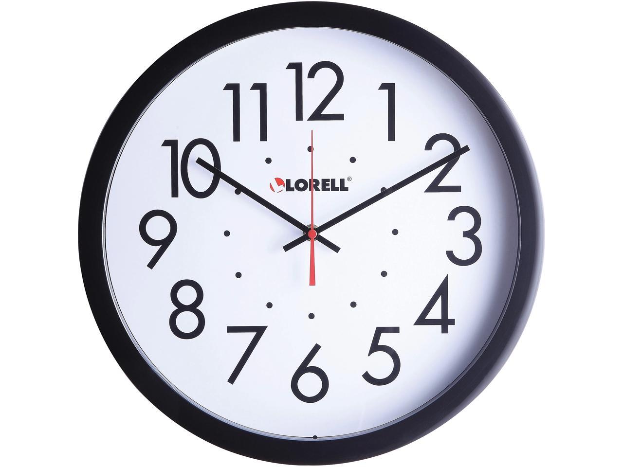 Lorell 14-1/2" Self-Set Wall Clock - Analog