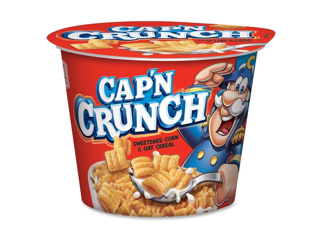 Quaker Foods Cap'N Crunch Corn/Oat Cereal Bowl eBay