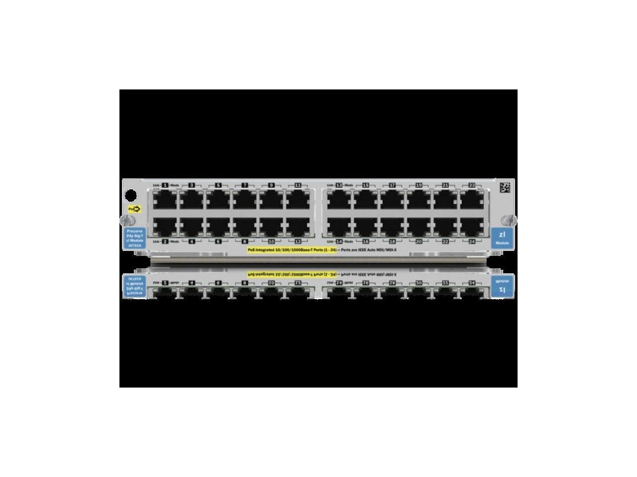 J8702A I HP ProCurve Switch 5400zl 24p 10//100//1000 PoE Module