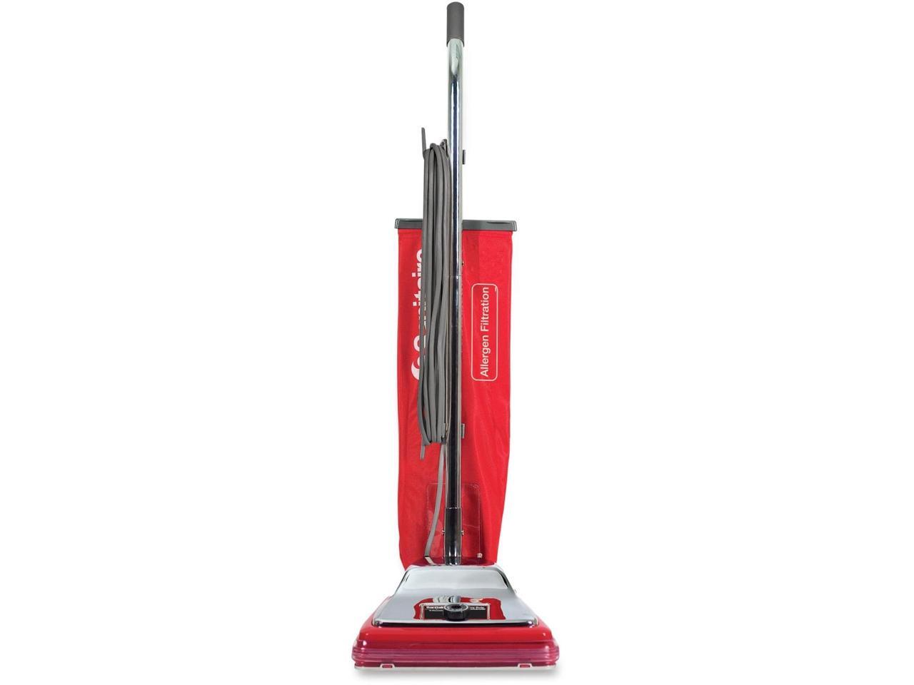 Eureka SC888K HeavyDuty Commercial Upright Vacuum, 17.5 lbs, Chrome