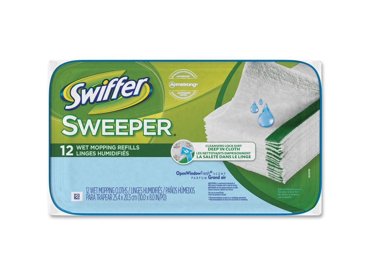 swiffer wet mop refills unscented