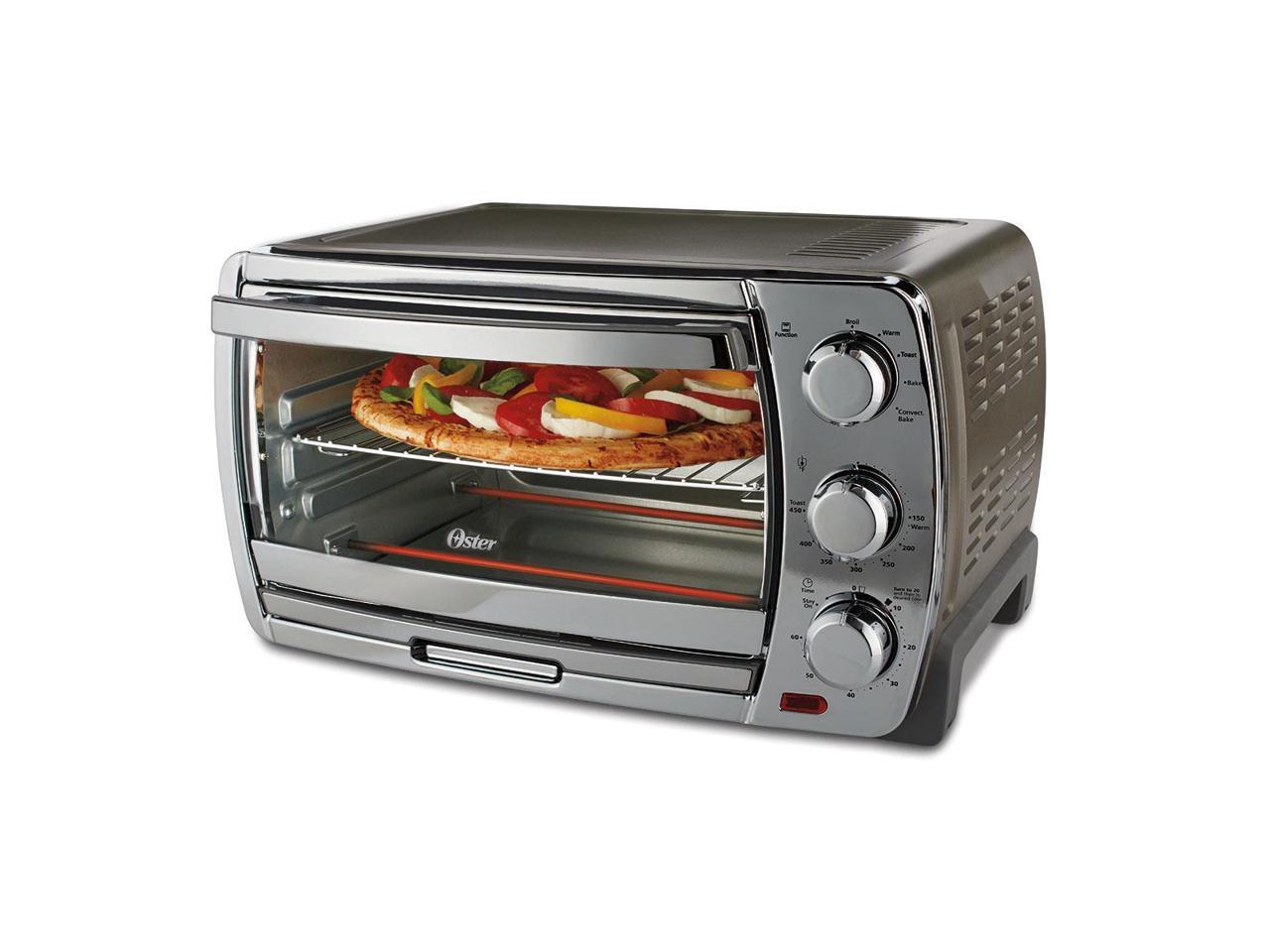 Oster Convection Countertop Oven - 1300 W - Toast, Pizza, Broil