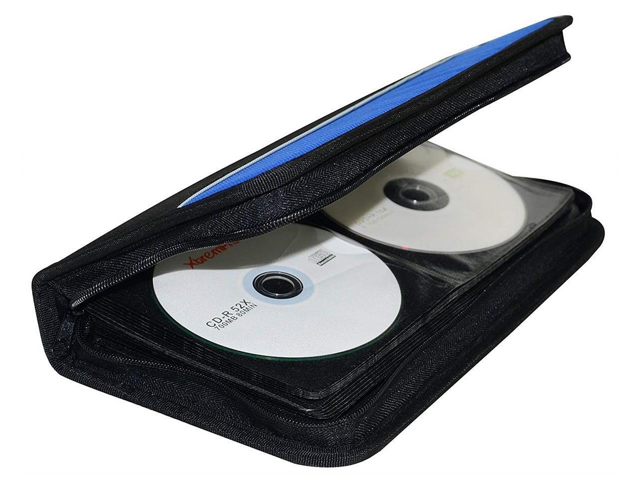 XtremPro CD DVD VCD Blueray Nylon Zipper Wallet Case 104
