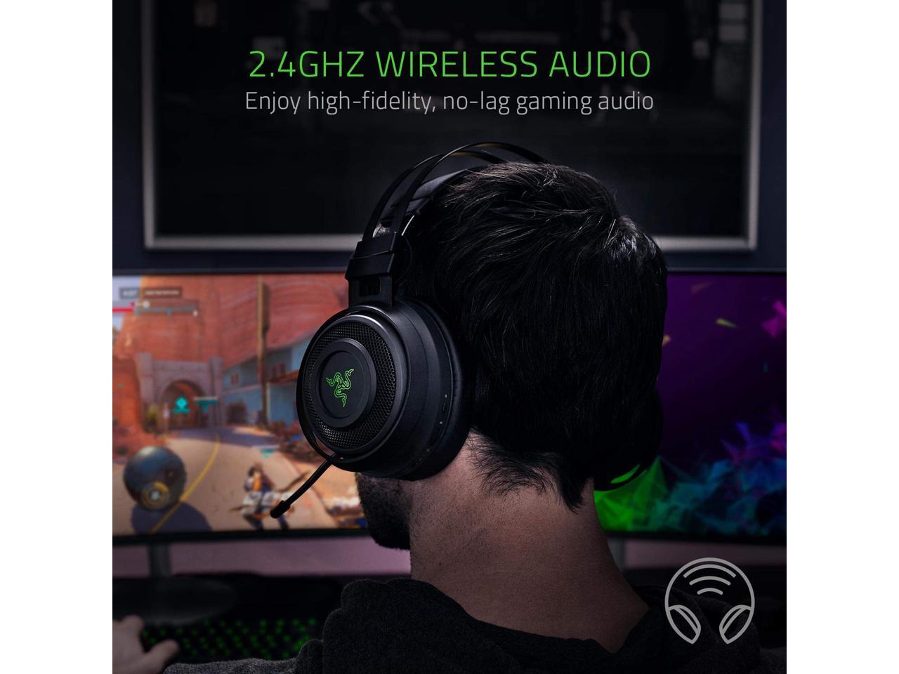 Razer NARI Wireless USB Transceiver / 3.5mm analog Connector Headset