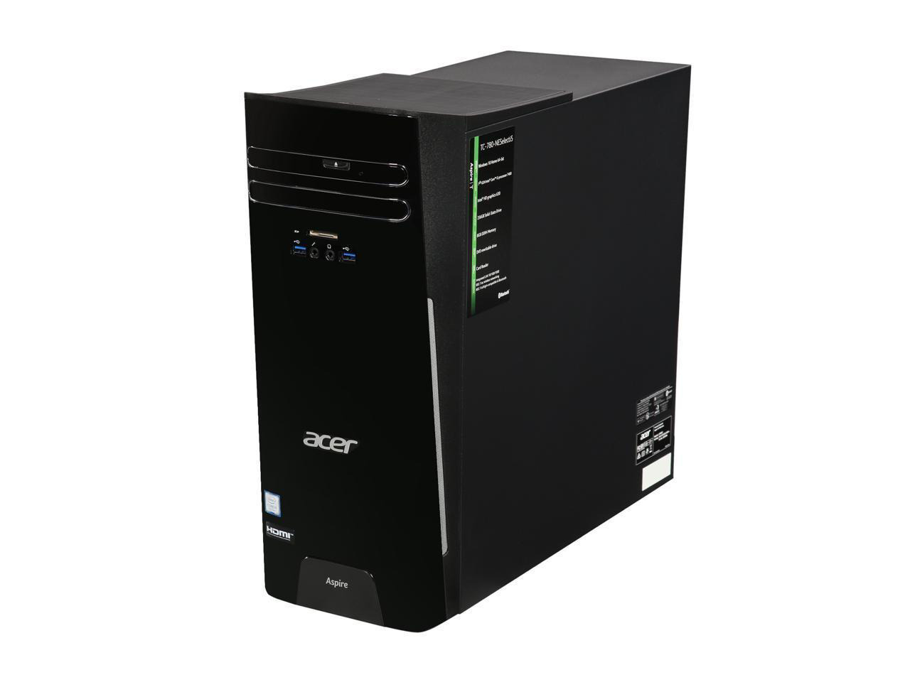 Acer Desktop Aspire TC TC-780-UR1A Intel Core i5 7400 (3.00 GHz) 8 GB