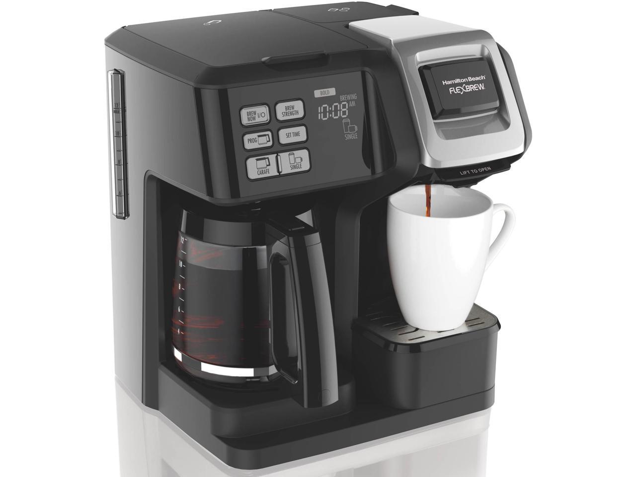 Hamilton Beach 49976 FlexBrew 2-Way Coffee Maker with 12-Cup Carafe