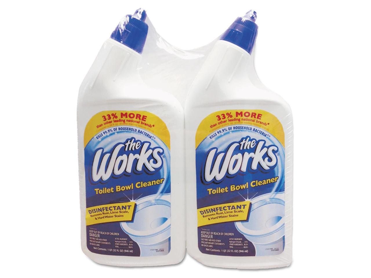Disinfectant Toilet Bowl Cleaner, 32 Oz Spray Bottle, 2/pk