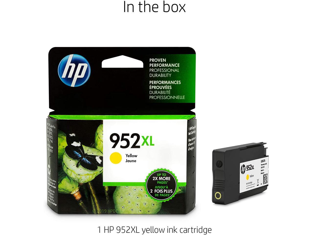 HP 952XL High Yield Ink Cartridge - Yellow - Picture 12 of 12