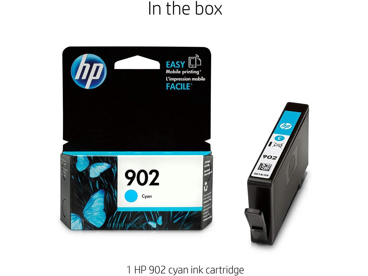 HP 902 Ink Cartridge - Cyan | eBay