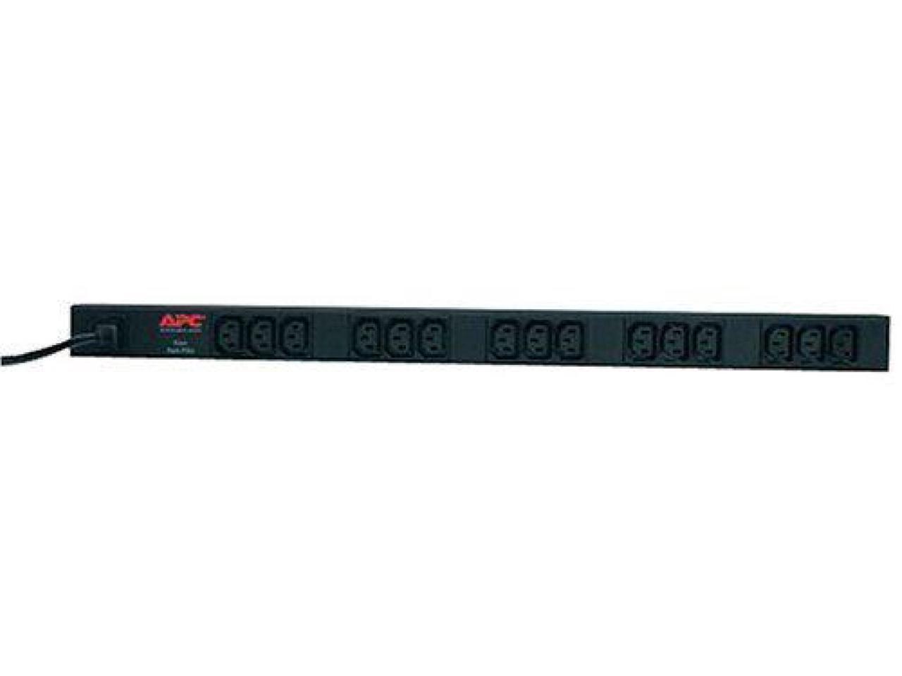 Rack PDU,Basic,Zero U,10A,230V, (15)C13 - Picture 1 of 5