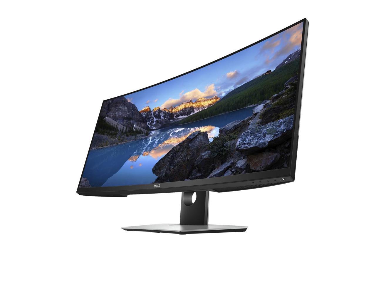 Dell P3418HW 34" IPS Curved Monitor WFHD 2560x1080, 60hz 8ms, height