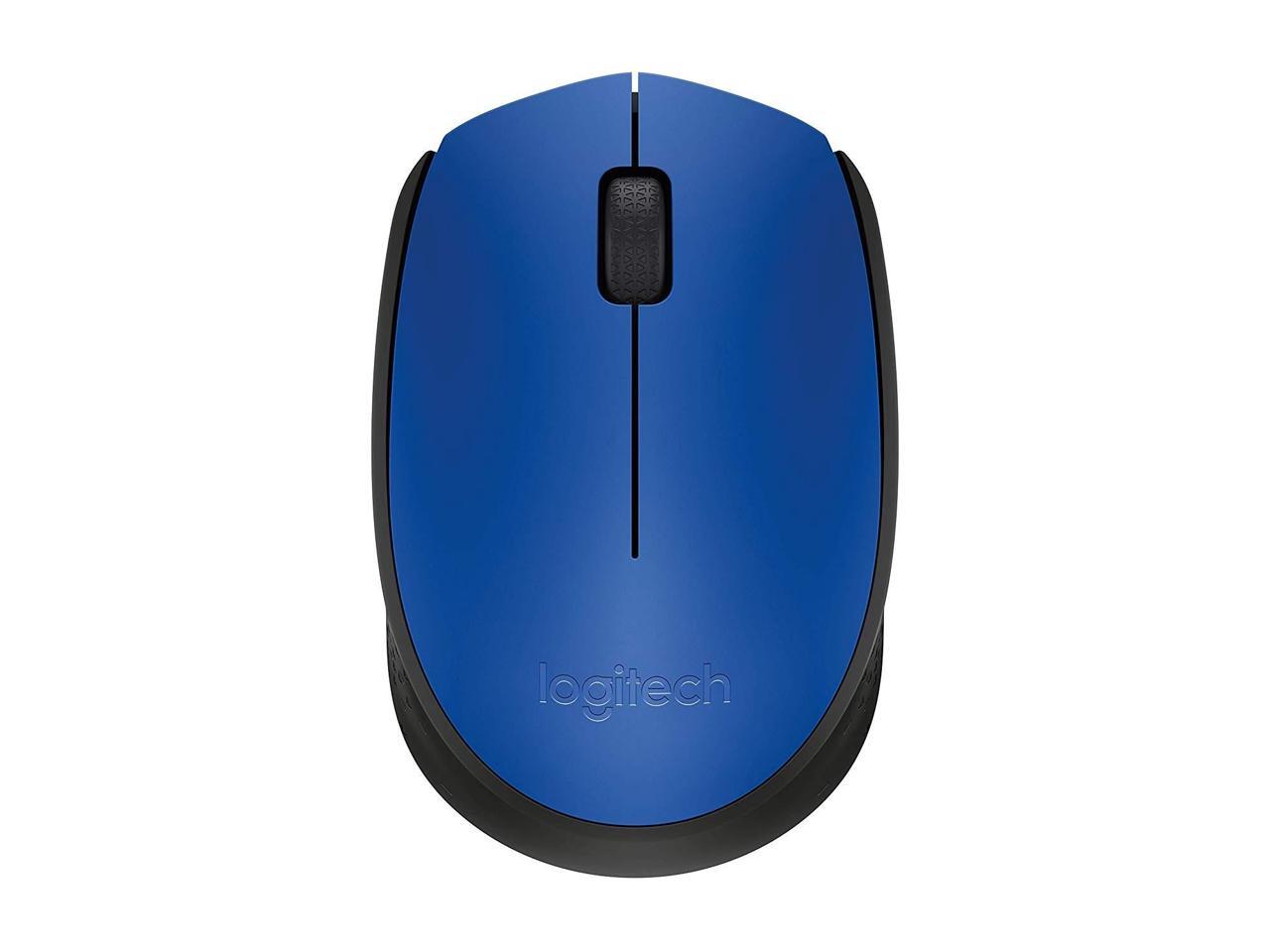 Logitech M170 910 004800 Black Blue 1 X Wheel RF Wireless Optical Mouse logitech-m170-910-004800-black-blue-1-x-wheel-rf-wireless-optical-mouse