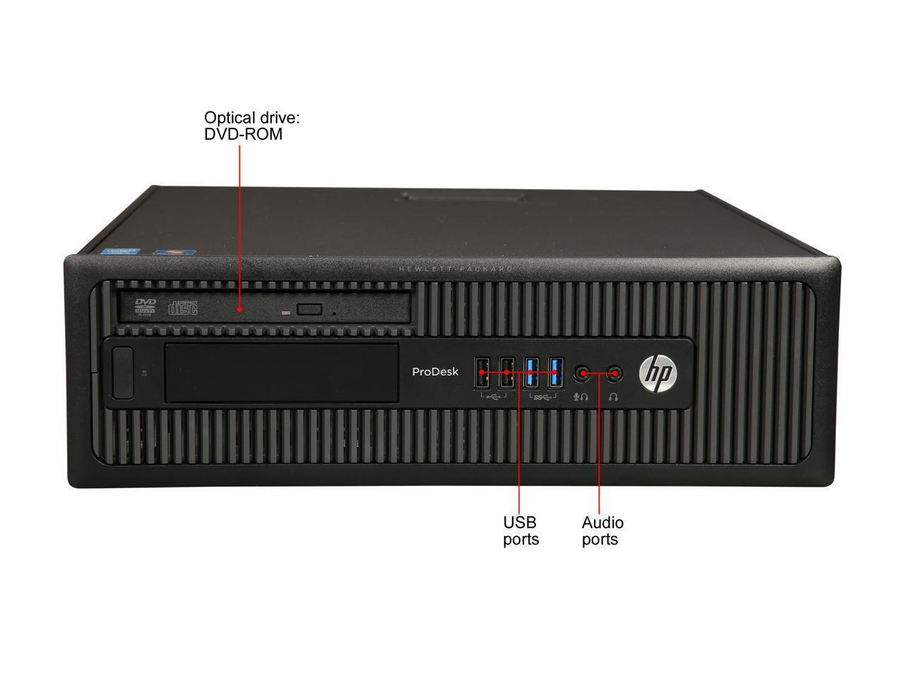 HP Desktop Computer ProDesk 600 G1 Small Form Factor SFF Intel Core i5