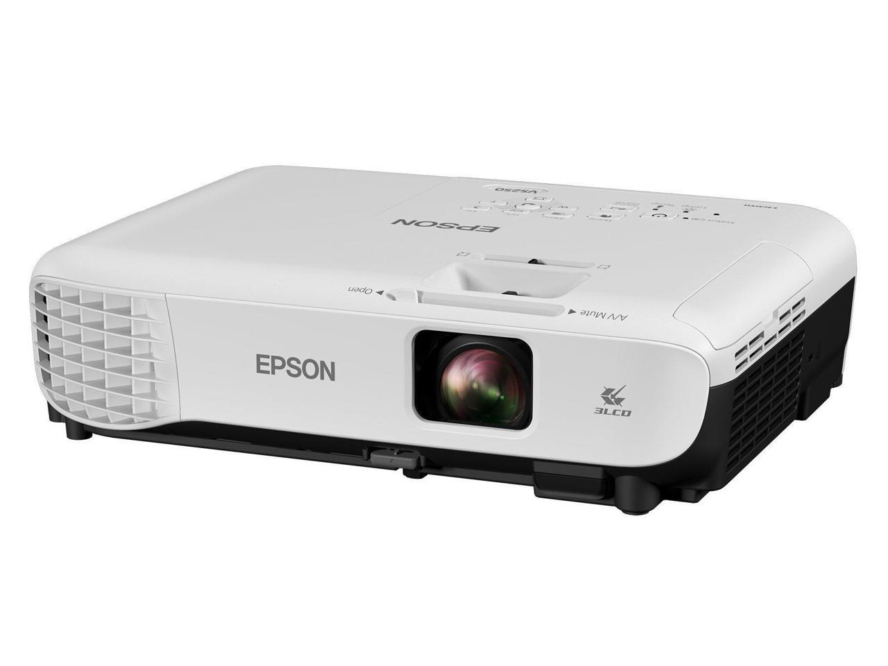 Epson VS250 SVGA 3LCD 800 x 600 3200 lumens Projector 10343935785 | eBay