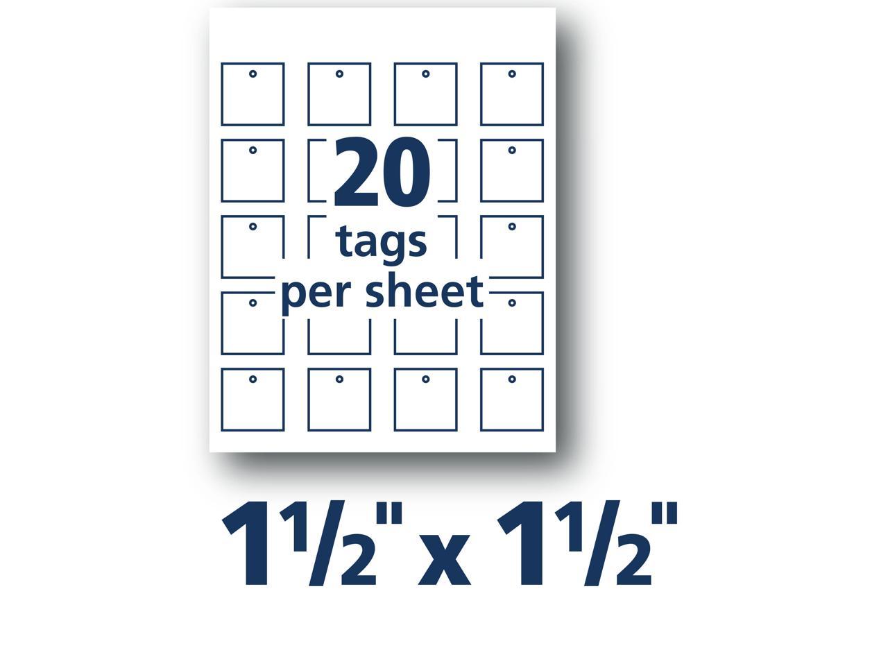 Avery Printable Tags with Strings