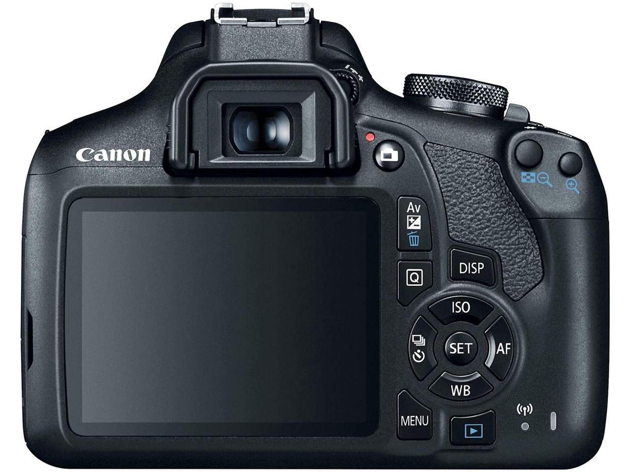Canon EOS Rebel T7 DSLR Kamera mit EF18-55mm + EF 75-300mm Doppelzoom Kit - Bild 11 von 12
