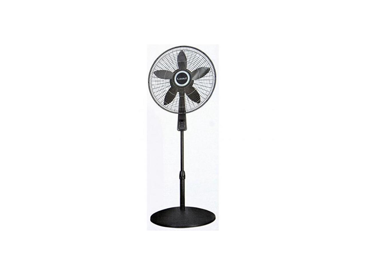 Lasko 18" Pedestal Fan with Remote Oscillation and Thermostat S18965