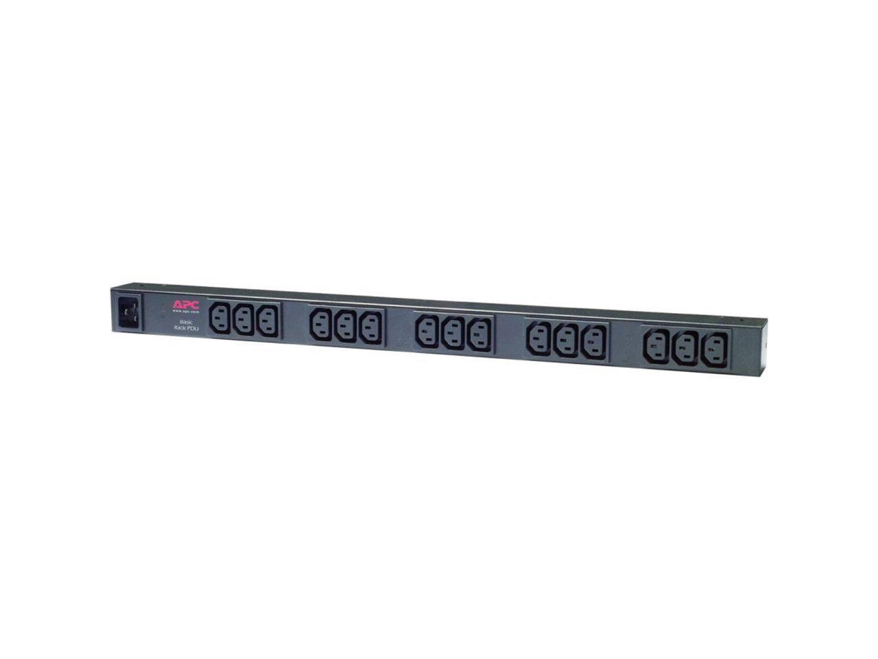 Rack PDU,Basic,Zero U,10A,230V, (15)C13 - Picture 3 of 5
