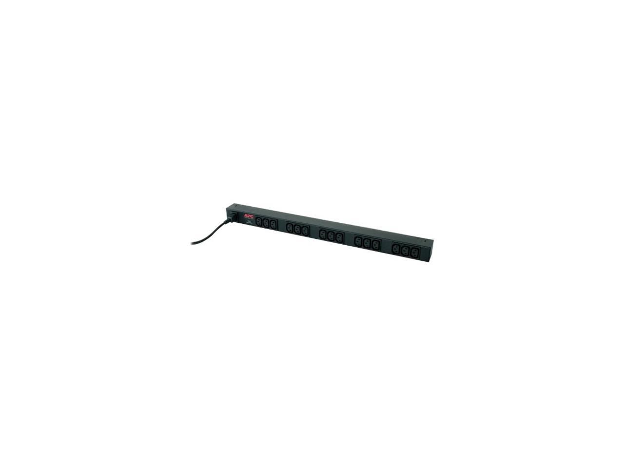 Rack PDU,Basic,Zero U,10A,230V, (15)C13 - Picture 2 of 5