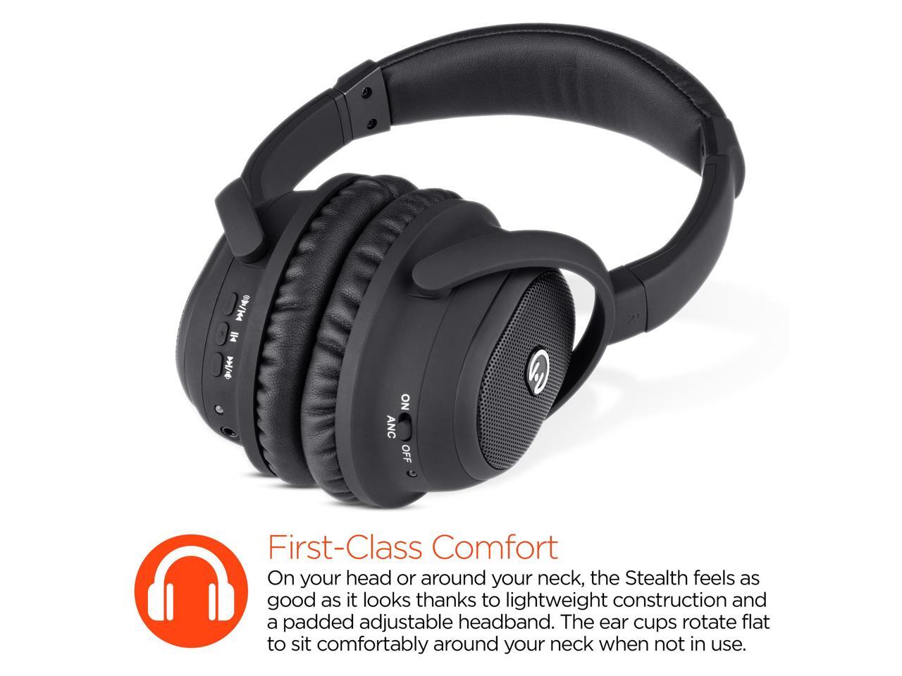 HyperGear 13952 Stealth HD Bluetooth NoiseCanceling Headphones with