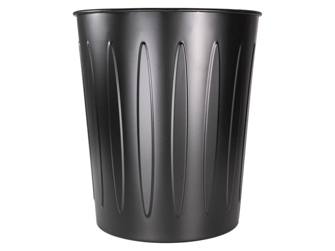 Genuine Joe Steel 6 Gallon Firesafe Trash Can 6 gal