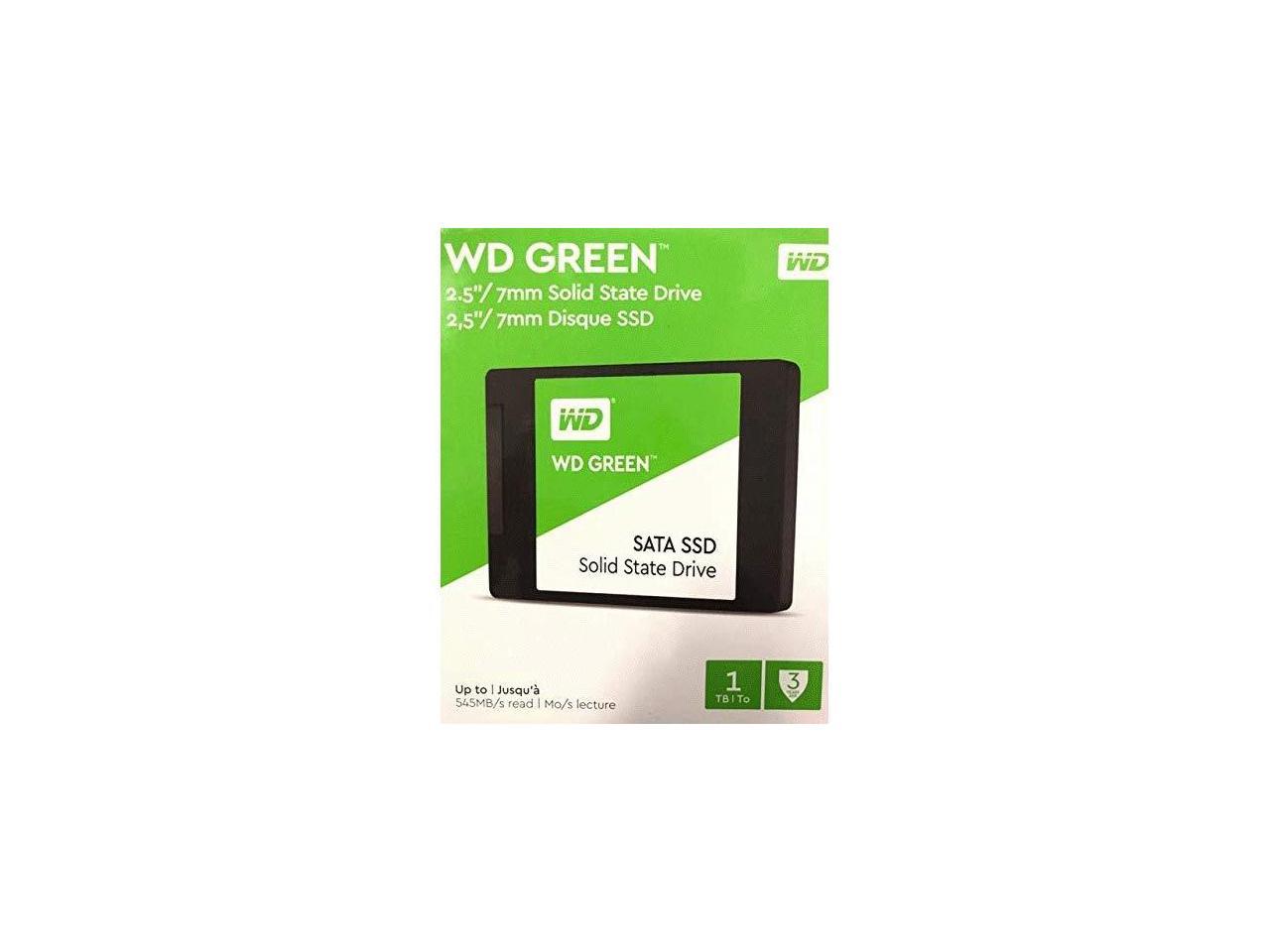 Western Digital - WDS100T2G0A - WD Green 1 TB Solid State Drive - 2.5