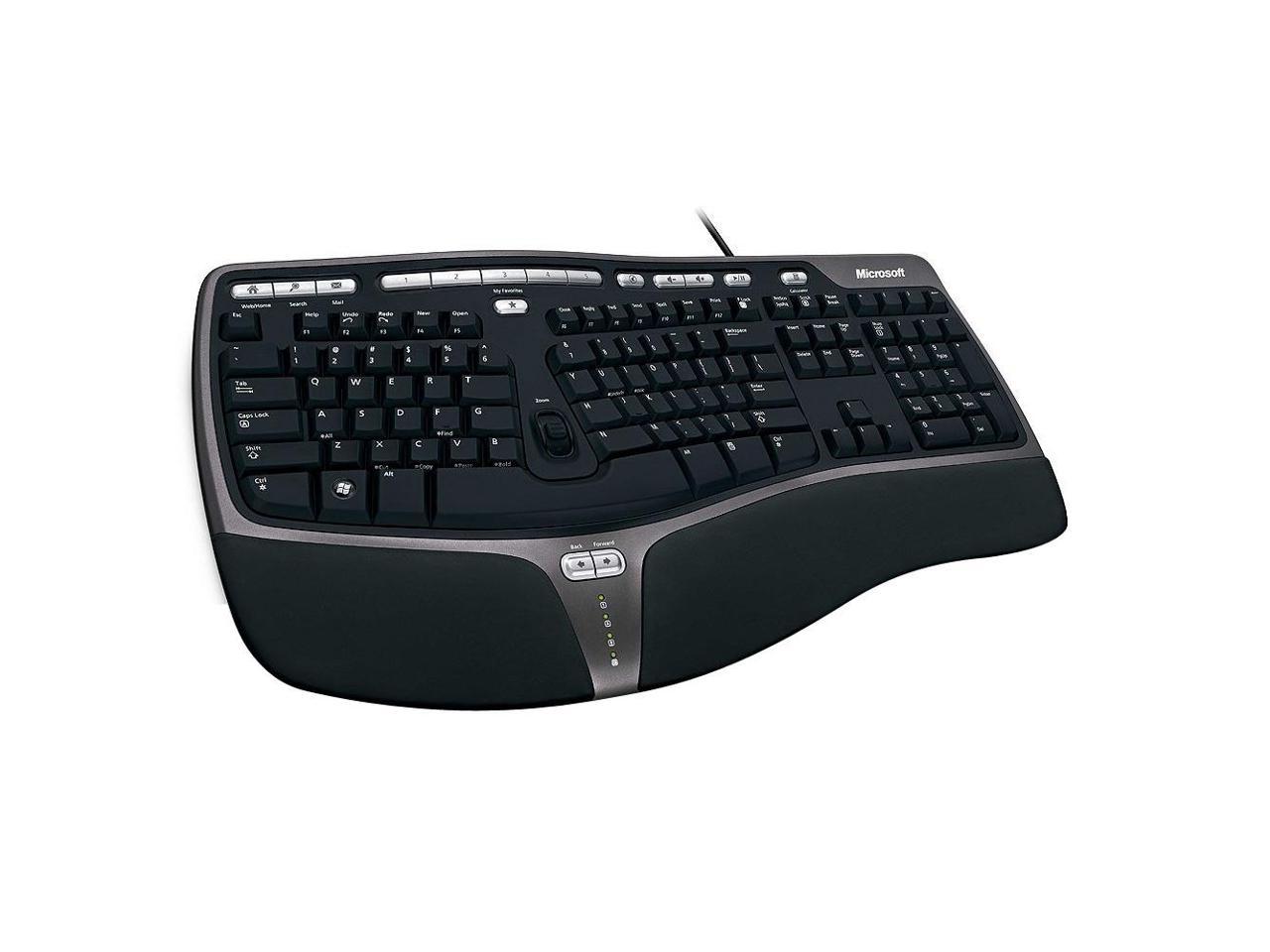 microsoft ergonomic keyboard usb