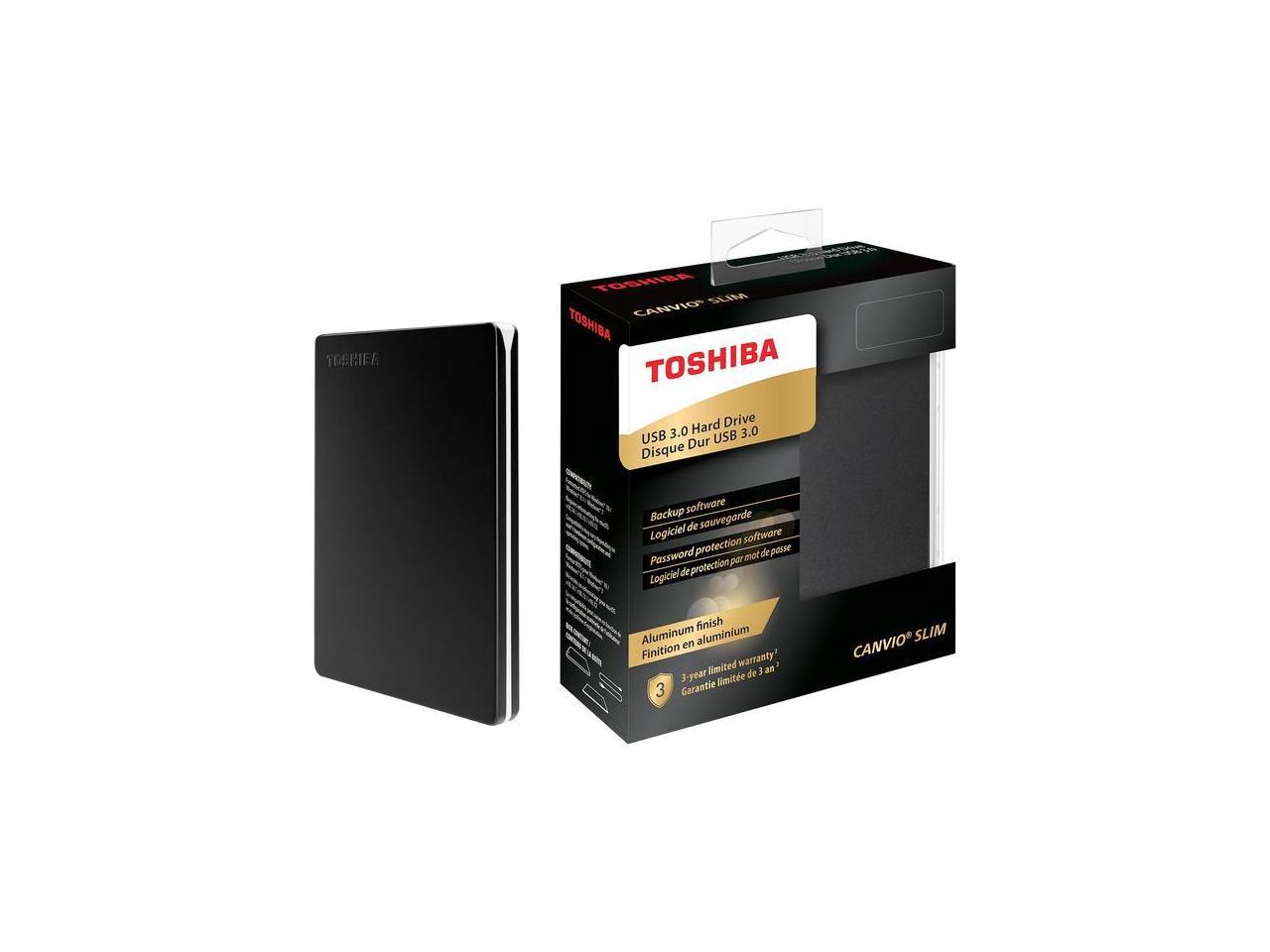 Внешний hdd toshiba canvio slim обзор