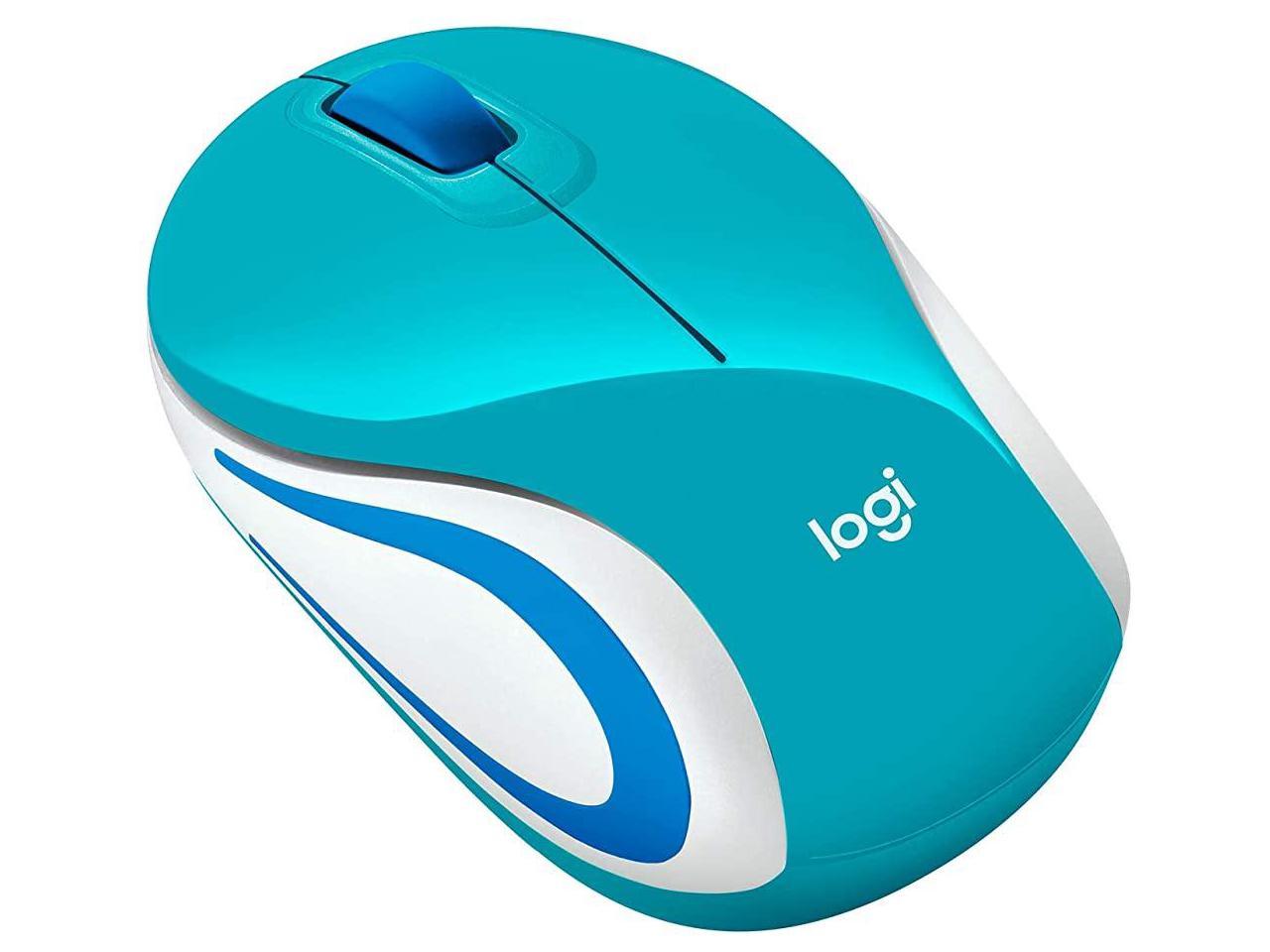 Logitech M187 - Mouse - optical - 3 buttons - wireless - 2.4 GHz - USB ...