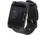 Pebble Smart Watch for iPhone and Android Devices Black