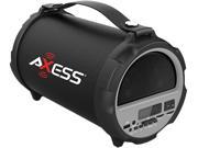 Axess HIFI Bluetooth 4 Subwoofer Vibrating Disk 2.1 Speaker Grey SPBT1037