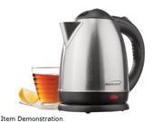 Brentwood KT 1780 1.5 L Stainless Steel Electric Cordless Tea Kettle Brushed Finish