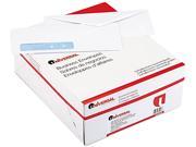 Universal 35203 Security Tinted Window Business Envelope V Flap 10 White 500 box