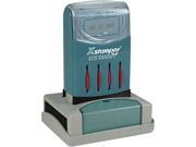 Xstamper ECO GREEN 66210 VersaDater Message Dater PAID Blue Red