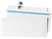 Universal 36004 Pull Seal Business Envelope Security Tint 10 White 100 Box