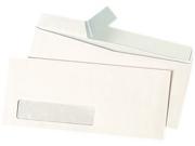 Universal 36005 Pull Seal Business Envelope 10 Window White 500 Box