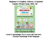 1daylanguage Sing2Learn 3 Languages Beginner I Toddler A