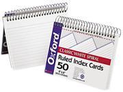 Esselte Pendaflex 40283 Spiral Index Cards 4 x 6 White 50 Pack