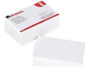 Universal 47255 Ruled Index Cards 5 x 8 White 100 per Pack