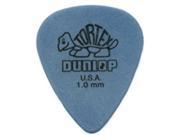 Dunlop Tortex Guitar Picks 1.0mm Blue 12 Pack