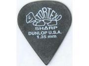 Dunlop Tortex Sharp 1.35 guitar picks 12 Pack 412P1.35
