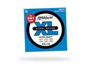 D Addario EXL148 Electric Guitar Strings Extra Heavy 3 Pack