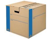 Fellowes Mfg. Co. FEL0062801 Moving Boxes Medium 18in.x18 .75in.x16 .6in. 8 CT Kraft