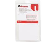 Universal 37103 Self Adhesive Postage Meter Labels 1 1 2w x 2 3 4 or 5 1 2 WE 80 Sheet Pack