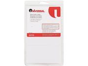 Universal 50113 Removable Self Adhesive Multi Use Labels 4 x 2 White 120 Pack